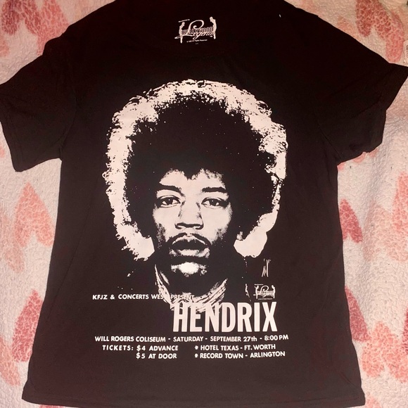 Jimi Hendrix Concert Tshirt (sz M) - Picture 1 of 3